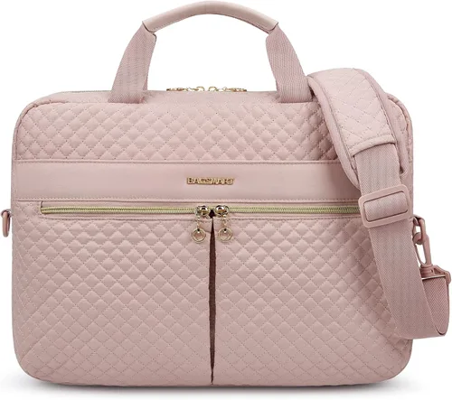 Miniatura 10 de BAGSMART - Bolsa para laptop, maletín de 15.6/17.3 pulgadas para mujer, funda grande para laptop, bolsa de computadora, oficina, viajes, negocios