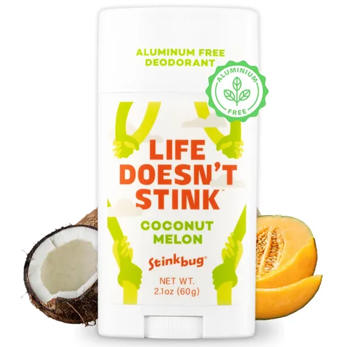 Miniatura 10 de Stinkbug Naturals - Desodorante orgánico sin aluminio con salvia ámbar, aceite de coco y carbón activado, sin parabenos, desodorante para piel