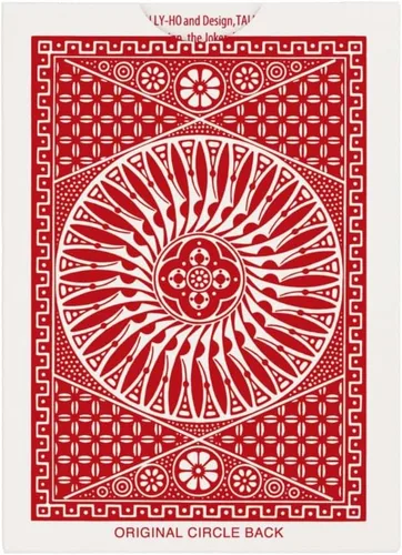 Miniatura 4 de Tally Ho Cartas de juego con espalda circular (el color puede variar)