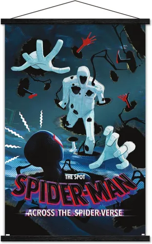 Miniatura 8 de Trends International Marvel Spider-Man: Across The Spider-Verse - The Spot - Póster de pared de una hoja, 22.37 x 34.00 pulgadas, paquete de Juego
