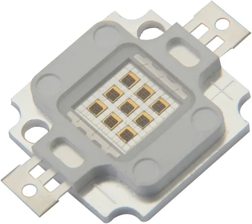 Miniatura 7 de CHANZON Foco LED de alta potencia de 10W con chip infrarrojo (IR 850nm / Entrada 900mA / DC 5V - 6V / 10 vatios) SMD COB Diodo emisor de luz para O)