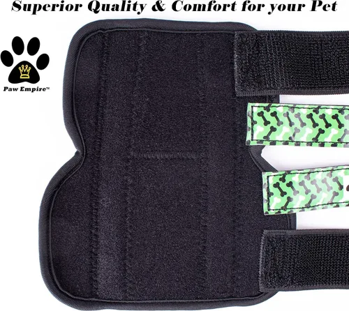 Miniatura 4 de Par de soportes para piernas de perro, ultra apoyo, cómodo, resortes de metal duales, soporte de hockey canino para artritis articular, ayuda a