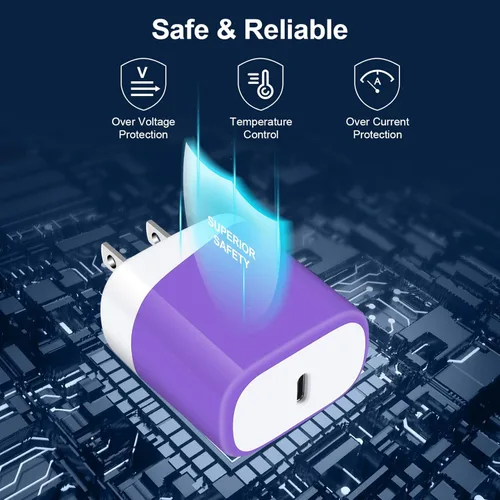 Miniatura 5 de Cargador rápido Samsung tipo C para Samsung Galaxy S26 Ultra S26+ S26 S25 FE A17 A36 A56 A16 A15 A26 S25 FE S25 Ultra S24 Z Flip 7, Fold 7,20W USB C