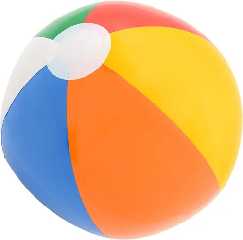 Rhode Island Novelty Bght Bola de playa de panel multicolor - 16 pulgadas (desinflado)