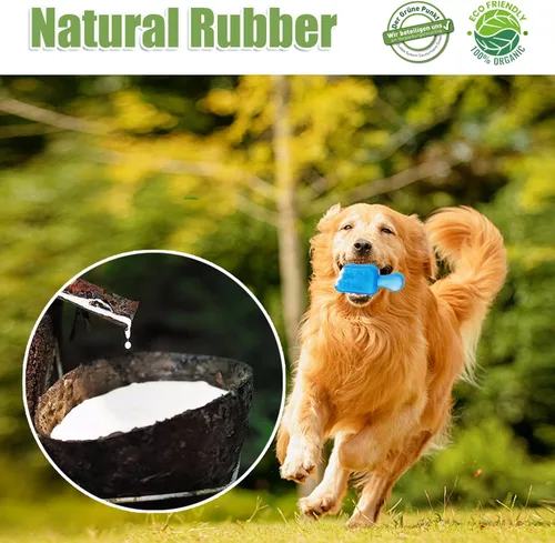 Miniatura 5 de Juguetes masticables para cachorros para dentición, paquete de 2 juguetes congelables para perros, dentición de cachorros, dispensación interactiva