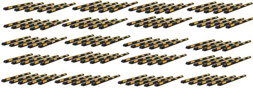 Miniatura 12 de ZONETECH Tope de Estacionamiento de Goma Grande y Resistente – 72" Tope de Rueda para Garaje Automotriz de Calidad Premium Grado Profesional