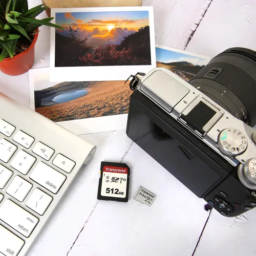 Miniatura 5 de Transcend SDC300S Tarjeta SD SDXC de 128 GB, compatible con cámaras DSLR, cámaras digitales, cámaras de rastro, videocámara, hasta 100 MB/s, UHS-I