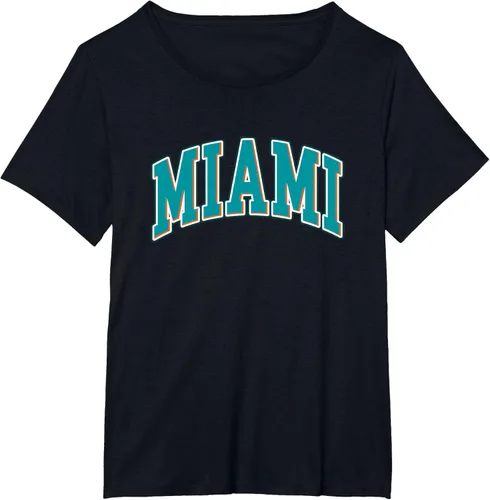 Miniatura 30 de Miami - Hometown Pride - Diseño retro - Camiseta clásica
