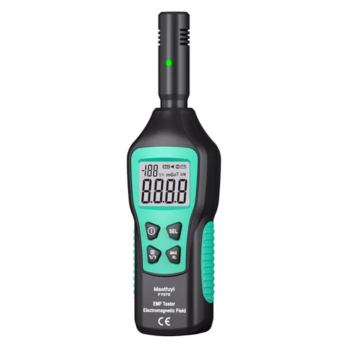 Medidor EMF, detector EMF, probador EMF LCD digital, detector de radiación electromagnética para exteriores, hogar, oficina, caza de fantasmas,