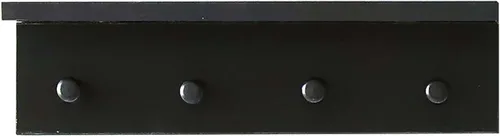 Miniatura 2 de Perchero de entrada, ganchos para abrigos, gancho de madera montado en la pared, los estantes montados en la pared son muy adecuados