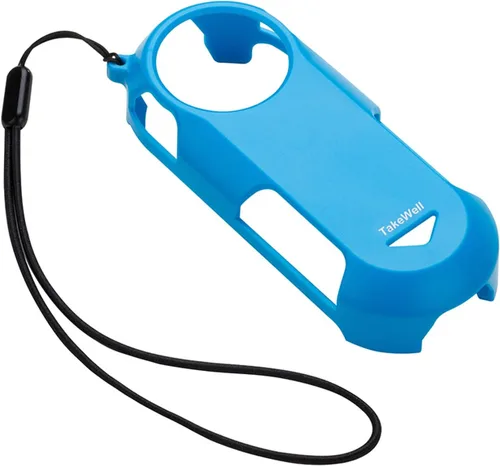 Miniatura 3 de Funda protectora azul para Garmin Varia RTL515 (cubierta + cordón), pesa solo 0.27 onzas, diseño ultrafino que permite señales GPS suaves, Funda