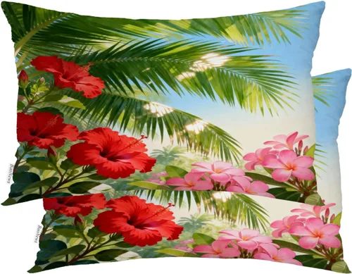Miniatura 56 de Geometric Patterns Throw Pillow Covers, Black and White Designs Cushion Cases Digital Blended Hidden Zipperl Decorative Pillow Covers Square 16X16