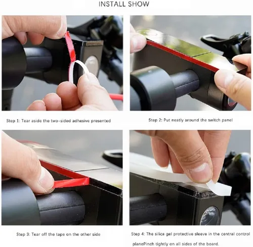 Miniatura 6 de Glodorm - Carcasa impermeable para tablero de instrumentos Ninebot Scooter de silicona, accesorios para Segway Ninebot MAX Scooter eléctrico