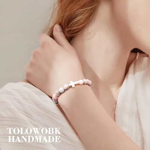 Miniatura 78 de Regalos navideños para niños, niñas adolescentes, mujeres, linda pulsera de cruz para niñas, regalos de Navidad cristianos para mujeres, ideas