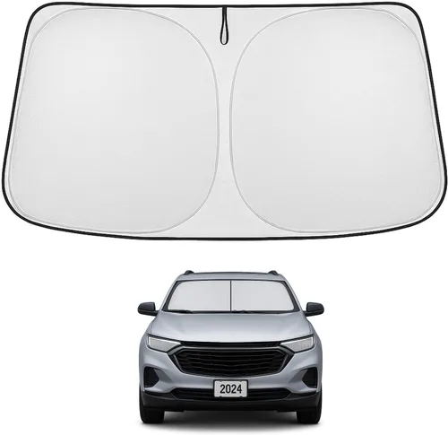 Miniatura 49 de Proadsy Parasol para parabrisas actualizado 2025, ajuste personalizado Dodge RAM 1500 2Dr 2019-2024 2025, 4 capas, plegable, protector de parasol