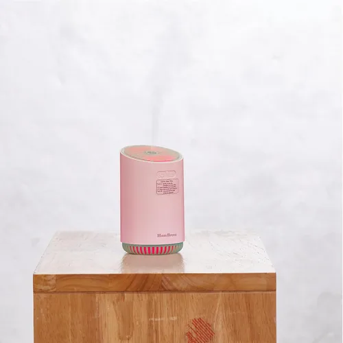 Miniatura 3 de Mini humidificador, humidificador de niebla fría de 10.8 fl oz con luz LED, 2 modos de niebla y apagado automático, portátil para bebé, dormitorio