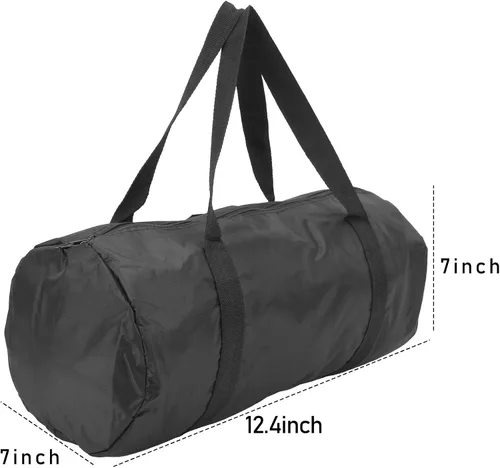 Miniatura 2 de Pequeña bolsa de gimnasio plegable Cilindro Fitness Bolsa de hombro, #1, Classic