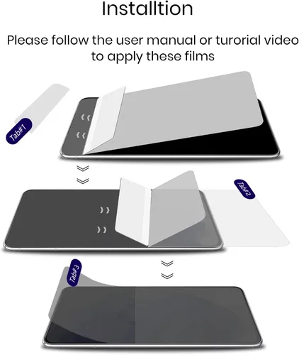 Miniatura 7 de Protector de pantalla para Galaxy S23, película suave de privacidad mate (paquete de 2) y protector de lente de cámara de vidrio templado