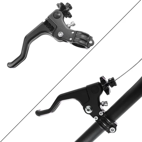 Miniatura 3 de Palanca de embrague corto para motocicleta de 0.866 in, 7/8 pulgadas, compatible con CRF YZF YZ RMZ DRZ KX KLX EXC 250 450 CFR250R CFR450R CFR450X