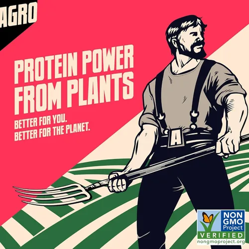 Miniatura 6 de AGRO POWER - Palitos veganos de cecina, 0.35 oz de proteína por barra, sabor teriyaki a base de plantas, bolsa de 7 palitos, sin OMG, 40% menos