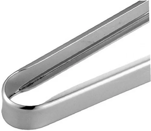 Miniatura 3 de Doble espátula de acero inoxidable Turner Pinzas Pan Hamburguesa Abrazadera Buffet Alicates 1pc
