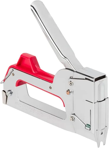 Miniatura 6 de Arrow T2025 - Pistola de grapas 2 en 1 y tachadora de alambre para tapicería, manualidades y cableado de bajo voltaje, se adapta a coronas redondas