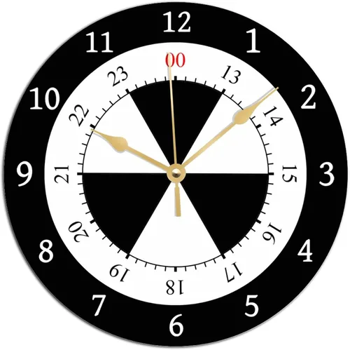 Miniatura 8 de ArogGeld The One of A Kind - Reloj de notas musicales con notas doradas, reloj artístico que no hace tictac, funciona con pilas, relojes decorativos