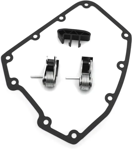Miniatura 4 de Reemplazo de la guía de cadena de doble leva Junta de cubierta del tensor interior exterior compatible con 1999-2006 H-D Dyna Softail