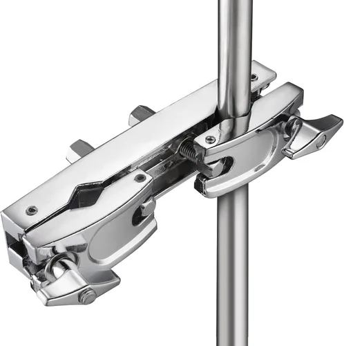 Miniatura 2 de Facmogu Pinza múltiple plateada, construcción ajustable de liberación rápida con material de acero inoxidable premium, soporte para montaje