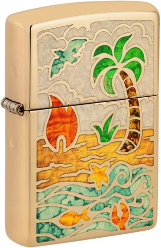 Miniatura 16 de Zippo Encendedores náuticos Armadura de cromo pulido