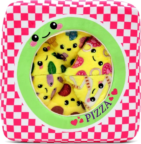 Miniatura 7 de iscream Juega con tu comida Kawaii Chicken Nuggets bordado acento 8 piezas 10" x 7" juego de almohada