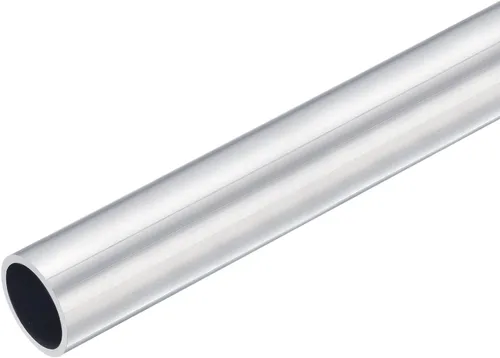 Miniatura 25 de uxcell Tubo redondo de aluminio 6063, tubo de 27 mm de diámetro exterior y 23 mm de diámetro interior de 400 mm de longitud para proyectos