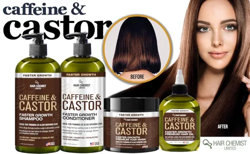 Miniatura 9 de Hair Chemist Acondicionador de crecimiento más rápido con cafeína y ricino, 33.8 onzas, acondicionador para el cabello para un crecimiento más