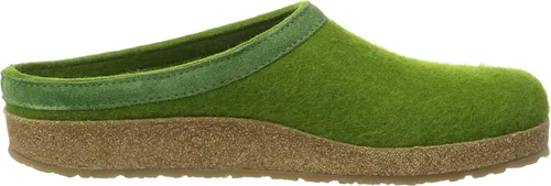 Miniatura 6 de Haflinger Slip-On Clog - Lana de fieltro de color verde hierba