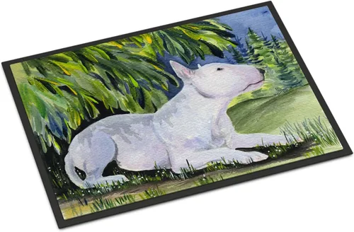 Miniatura 103 de Caroline's Treasures SS8220MAT - Felpudo afgano de 18 x 27 pulgadas, para interiores y exteriores, para entrada, antideslizante, lavable, de pelo