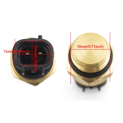 Miniatura 6 de Interruptor de ventilador de radiador térmico universal 85-ON para GSXR 600 750 1000 GSX1300R Hayabusa 1999-2007 GSF600 Bandit SV650 1000