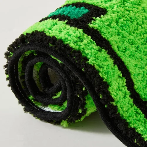 Miniatura 6 de RoomTalks Linda alfombra de dinero de 3 x 5 pulgadas, divertida, pequeña, para dormitorio de niñas, niños, baño, cocina, dormitorio, antideslizante