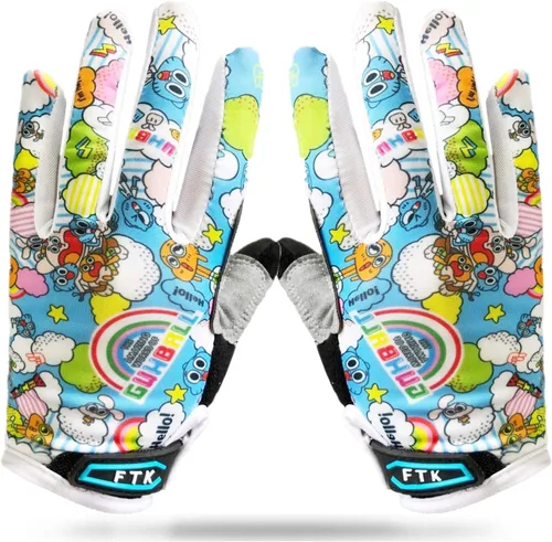 Miniatura 4 de Kids Bike Gloves Boys Girls Gel Padded Full FingerHalf Finger Road Riding Mountain Bicycle Non-Slip Cycling Glove for Youth Junior Children Ages 2-11