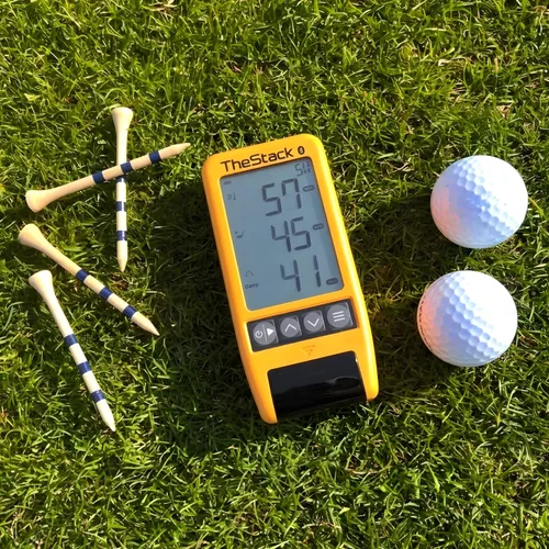 Miniatura 2 de TheStack™ Radar Monitor de Lanzamiento de Golf Sistema de Entrenamiento Basado en Aplicación y Analizador de Swing de Golf Ayuda
