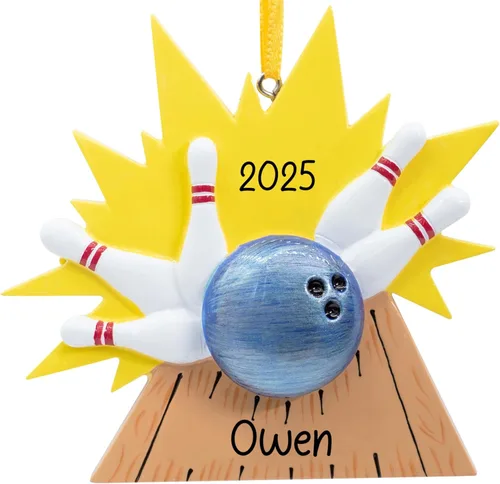 Miniatura 7 de Adorno de Navidad personalizado de golf 2026 18 hoyo, agujero en uno con bola y decoración de bandera para árbol de Navidad Regalo de recuerdo