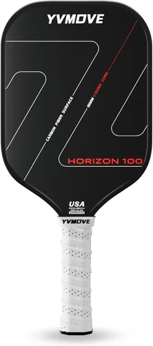 Pickleball Paddles | USAPA Approved | Raw Carbon Fiber Face | Max Control & Effortless Power | 16MM Core Anti-Shock | Intermediates to Pros