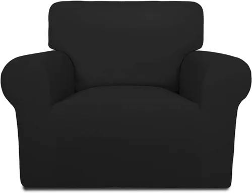 Miniatura 64 de PureFit - Funda superelástica con bolsillo p/protección de sofá/sillón - Suave cubierta de elastano antideslizante, lavable, c/base elástica, apta