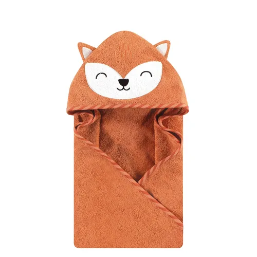 Miniatura 113 de Hudson Baby Toalla unisex de algodón con capucha con cara de animal para bebé, abeja amarilla, talla única Amarillo Bee