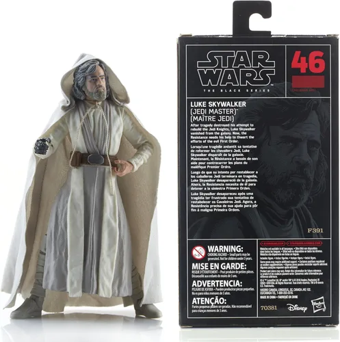 Miniatura 3 de Star Wars La serie negra Luke Skywalker (Jedi Master)