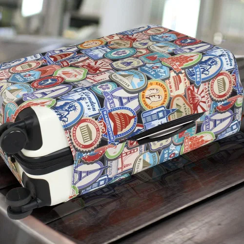 Miniatura 6 de Explore Land - Funda protectora para equipaje de viaje, protector de maleta, se adapta a maletas de 18-32 pulgadas