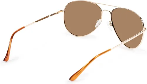 Miniatura 2 de EVEE Gafas de sol polarizadas estilo aviador, gafas de sol militares clásicas (cout)