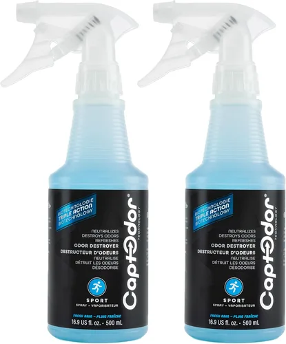 Miniatura 10 de Sports Gear - Espray para destructor de olores (16.9 onzas líquidas (paquete de 1)) – Spray eliminador de olores y desodorante – Aerosol