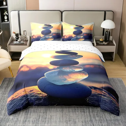 Miniatura 27 de jejeloiu Cute Mushroom Decor Duvet Cover 100% Cotton for Kids Boys Girls Twin Size Botanical Plants Bedding Set Cartoon Mushrooms Comforter Cover