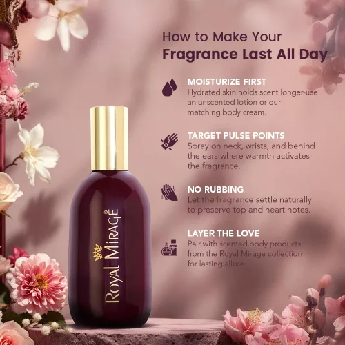Miniatura 6 de Royal Mirage Original Eau de Cologne para hombres - Spray de fragancia premium de Bergamota y Jazmín - 120ml (4 oz) EDC de larga duración - Aroma