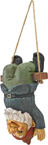 Miniatura 4 de Design Toscano Alfie el acróbata: Estatua de gnomo oscilante